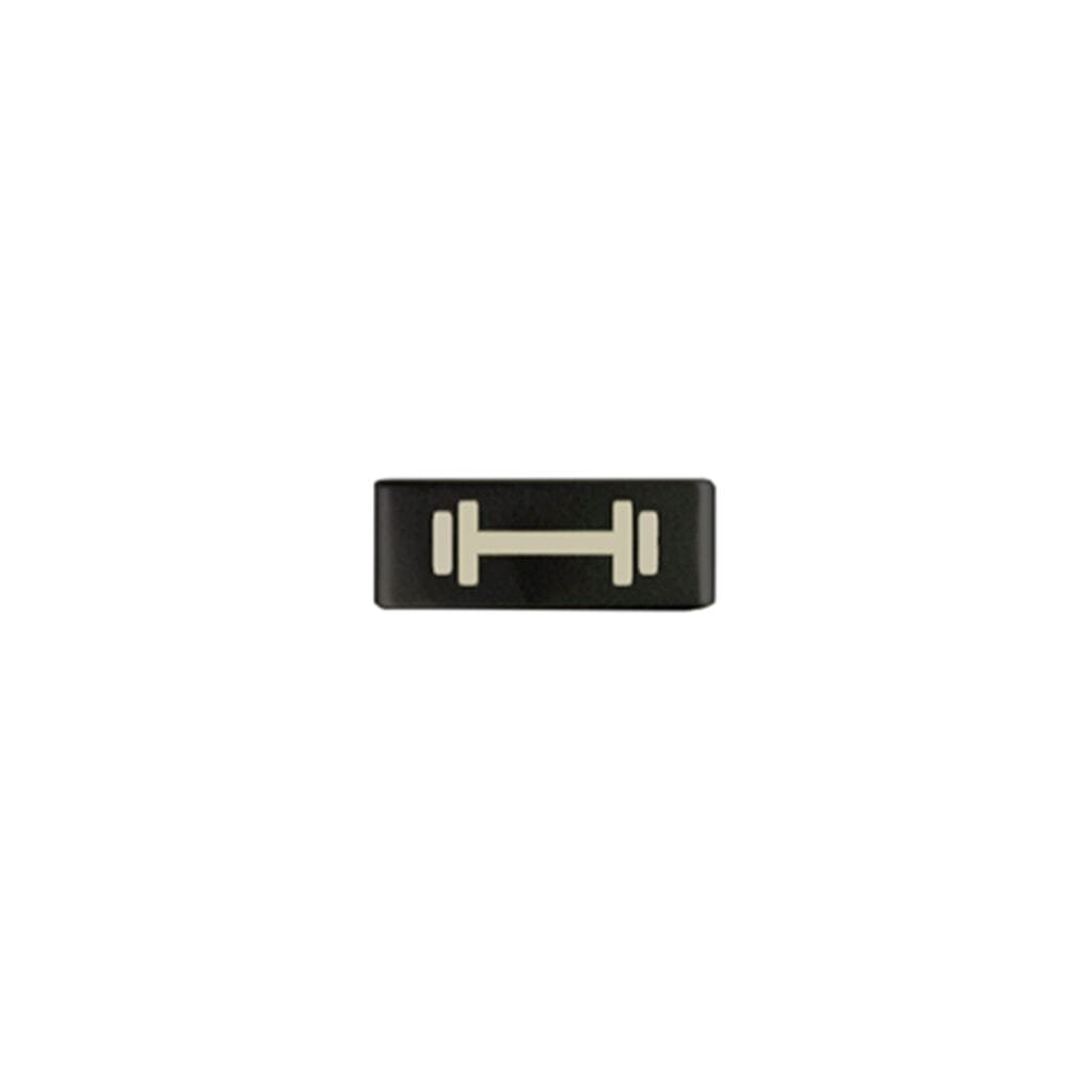 Mini Tag en Acero Inoxidable para Elite Slim 13MM - Barra