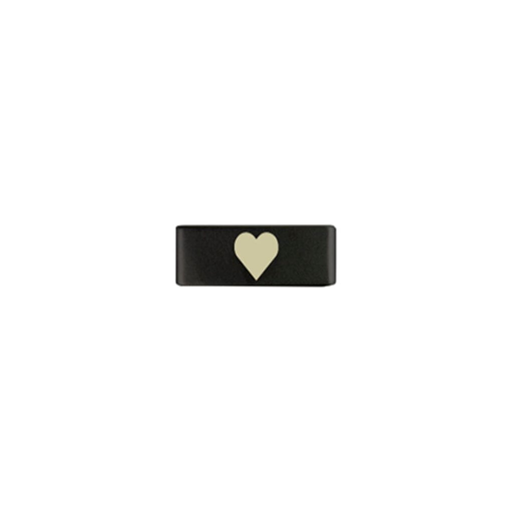 Mini Tag en Acero Inoxidable para Elite Slim 13MM - Corazón
