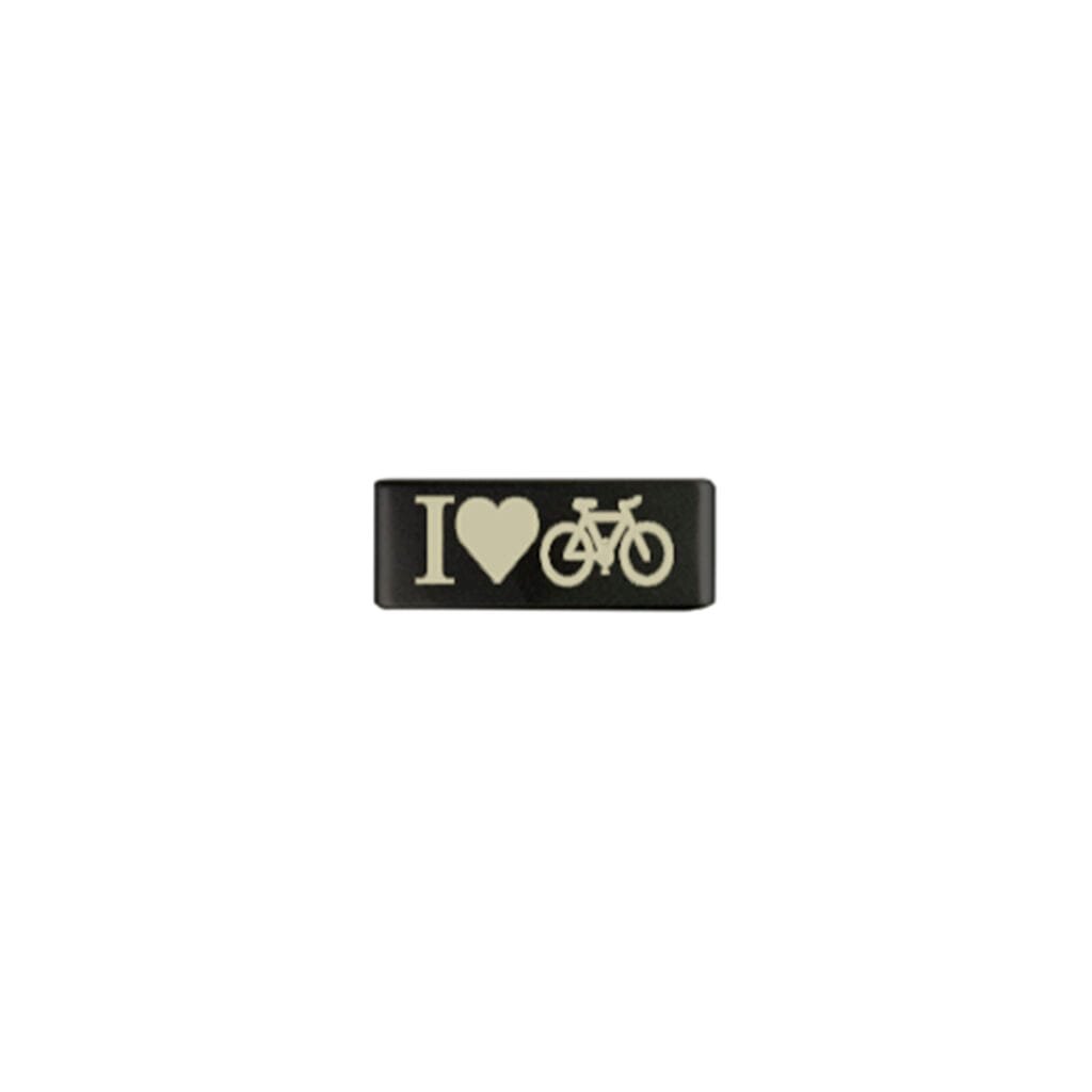 Mini Tag en Acero Inoxidable para Elite Slim 13MM - I Love Bici