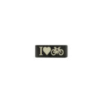 Mini Tag en Acero Inoxidable para Elite Slim 13MM - I Love Bici