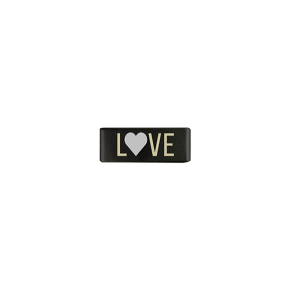 Mini Tag en Acero Inoxidable para Elite Slim 13MM - Love