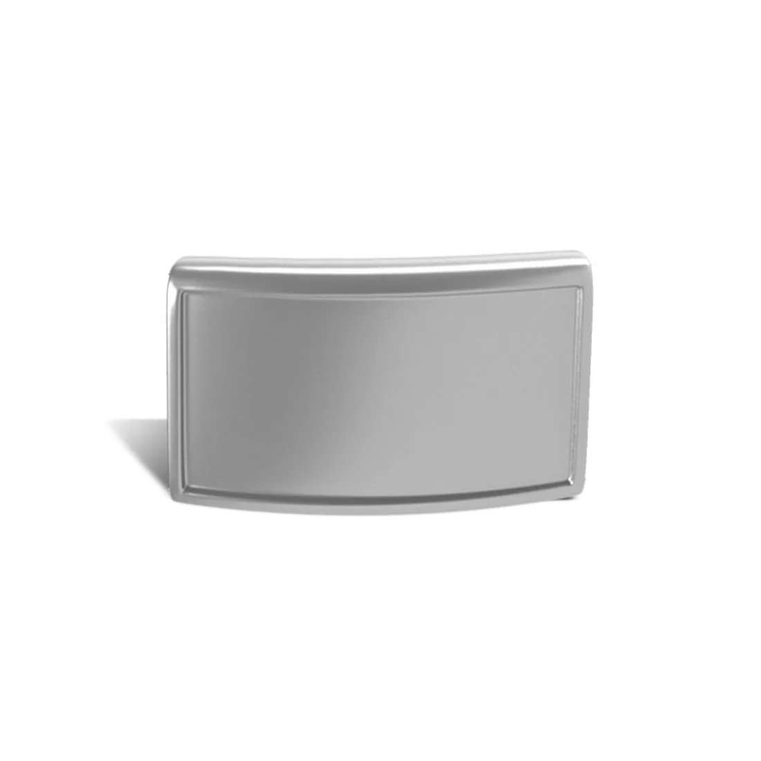 Placa en acero inoxidable Slim Niños